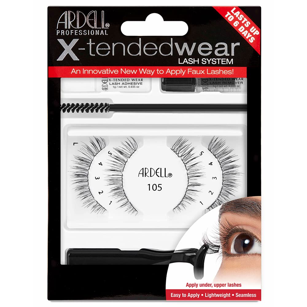 Ardell Individual Lashes X-tended Wear-105 Beauty & Personal Care Ardell