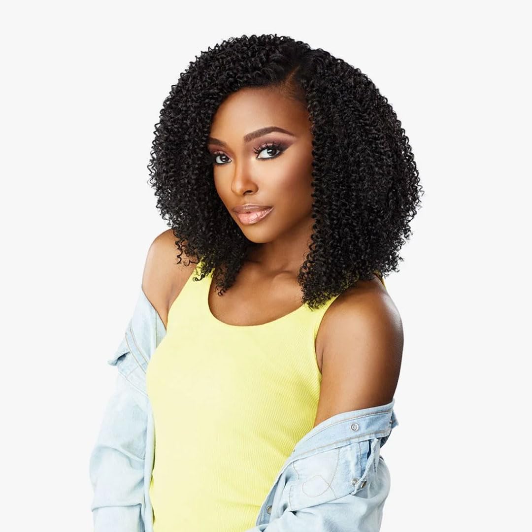 Sensationnel Curls Kinksandco Clip in-Game Changer 10 Inch,4 MEDBROWN