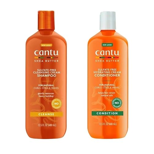 Cantu Shea Butter for Natural Hair Shampoo and Conditioner SULFATE FREE by Cantu Beauty & Personal Care Cantu