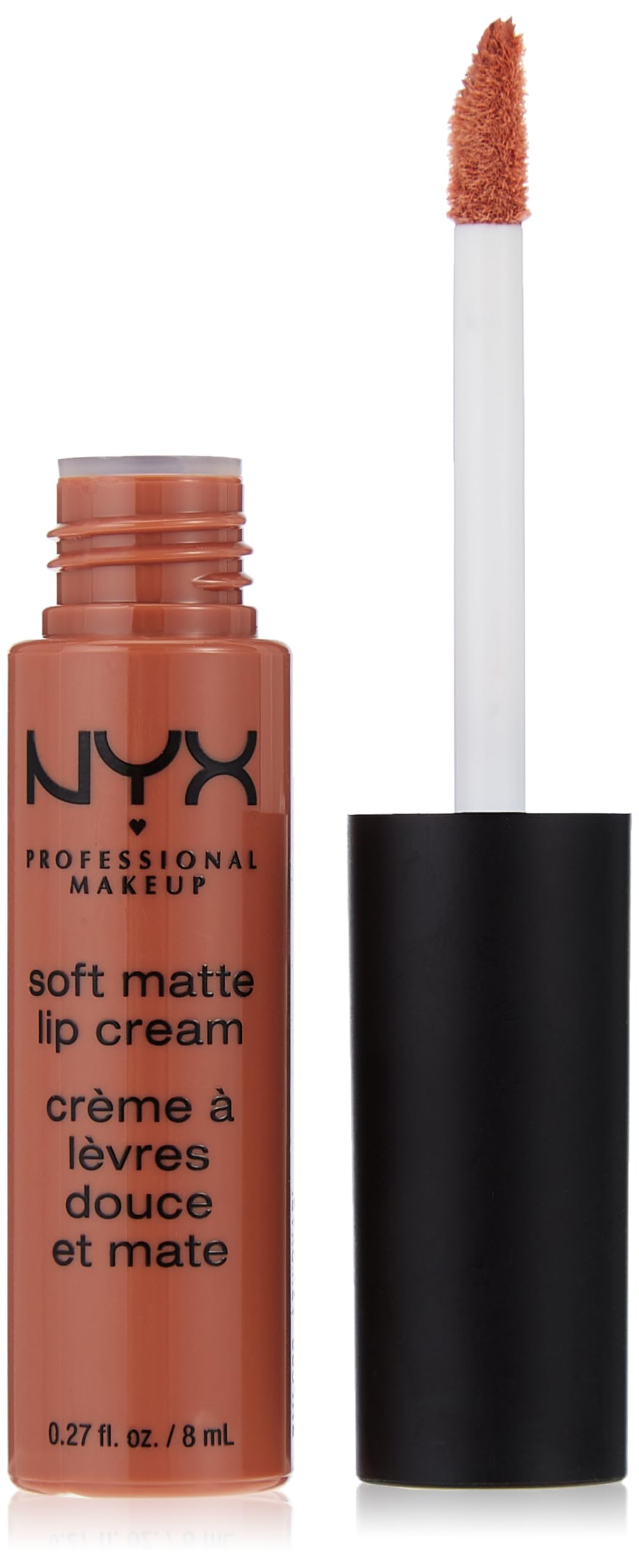NYX PROFESSIONAL MAKEUP Soft Matte Lip Cream, Lightweight Liquid Lipstick - Abu Dhabi (Deep Rose-Beige) Beauty & Personal Care NYX PROFESSIONAL MAKEUP