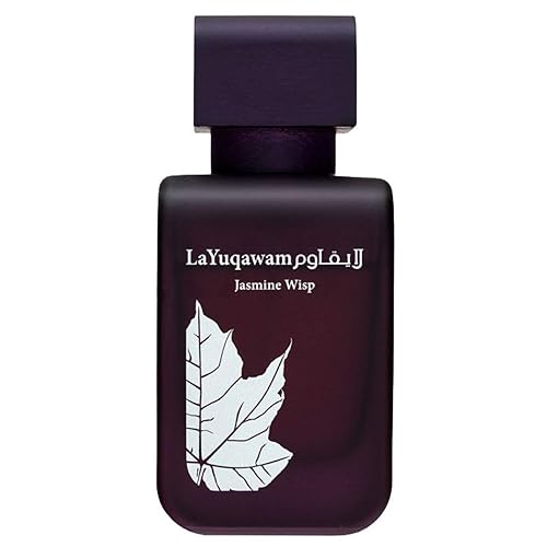 RASASI La Yuqawam Jasmine Wisp Women EDP - 75 ml(2.5 oz) | Tangerine, Iris, Leather, Galbanum Essence, Tangerine, Violet Leaves, Clary Sage & Mate Beauty & Personal Care RASASI
