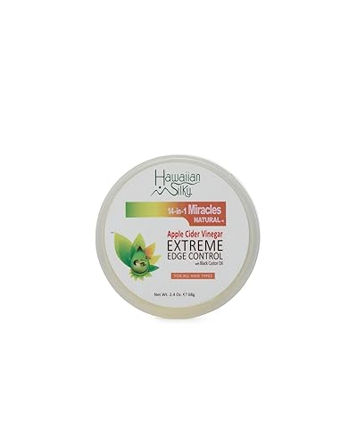 Hawaiian Silky Hawaiian silky 14-in-1 miracles extreme edge control 2.4 ounce, White, 2.4 Ounce Beauty & Personal Care Hawaiian Silky