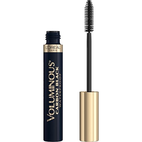 L’Oreal Paris Makeup Voluminous Original Volume Building Waterproof Mascara, Carbon Black, 0.23 Fl Oz Beauty & Personal Care L'Oreal Paris