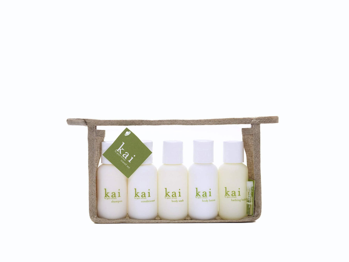 kai Bath And Shower Travel Set, TSA approved, vegan, cruelty free, made in the usa Beauty and Personal Care kai