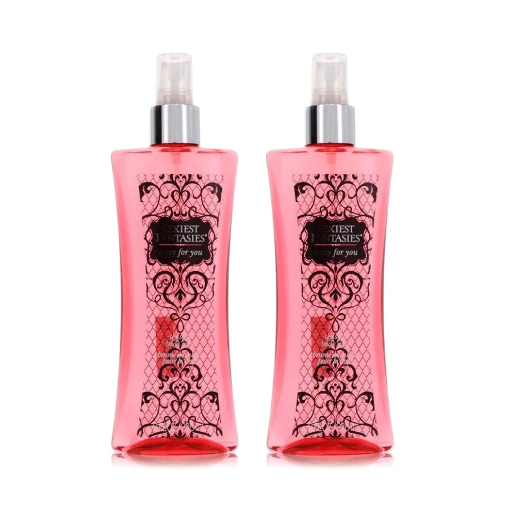 Parfums De Coeur Sexiest Fantasies Crazy For You Body Mist 8 oz (2) Beauty & Personal Care Parfums De Coeur