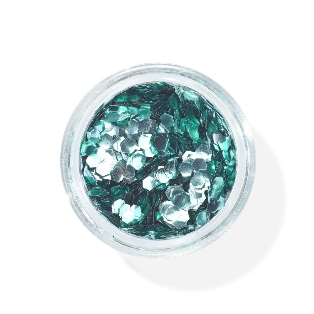 Snazaroo Chunky Bio Glitter, 5g (.17-oz) Tub, Turquoise Beauty & Personal Care Snazaroo