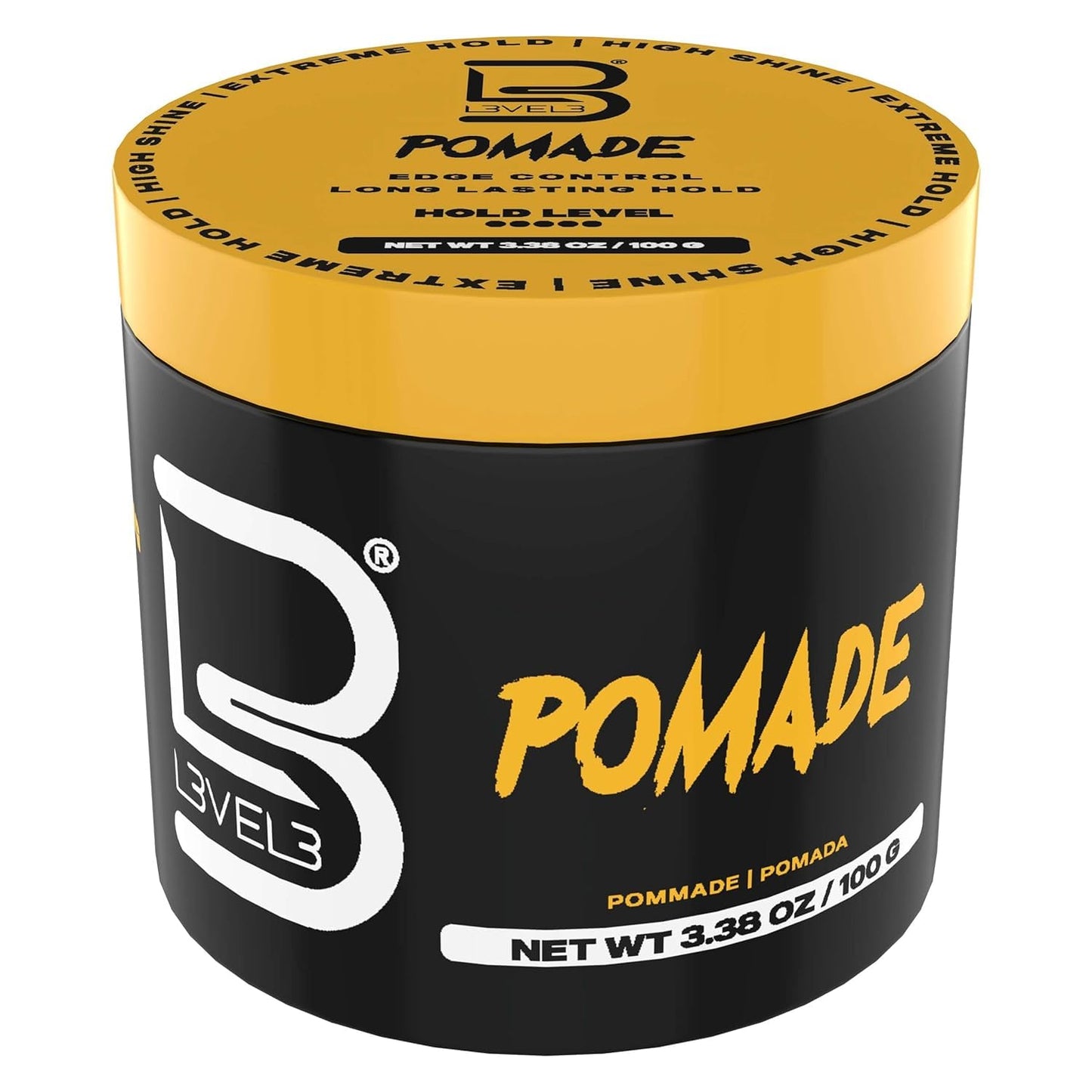 L3 Level 3 Pomade - Improves Hair Strength and Volume Long-Lasting Hold Beauty & Personal Care L3