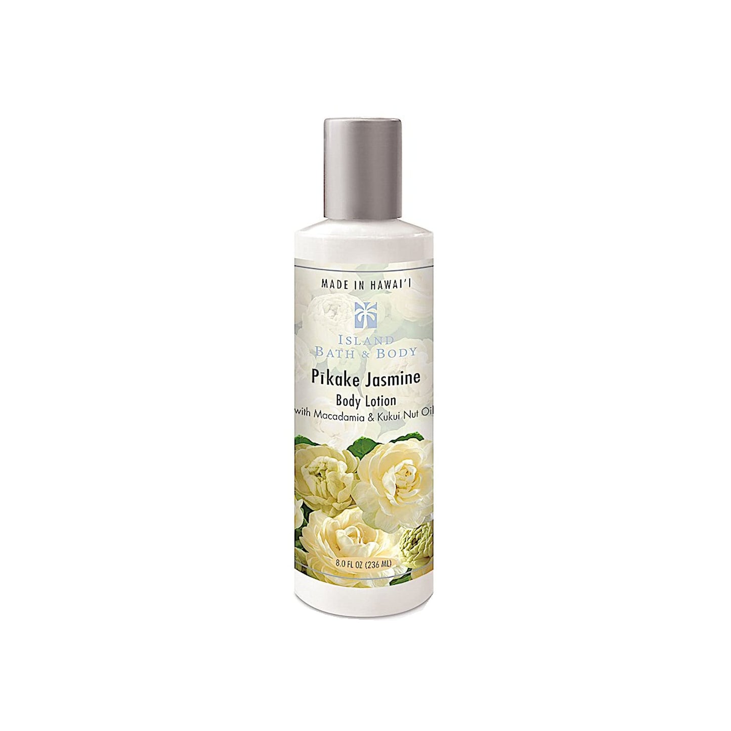 Tikimaster Island Bath and Body Pikake Jasmine Body Lotion 8oz. - Hawaii Made Beauty & Personal Care Tikimaster