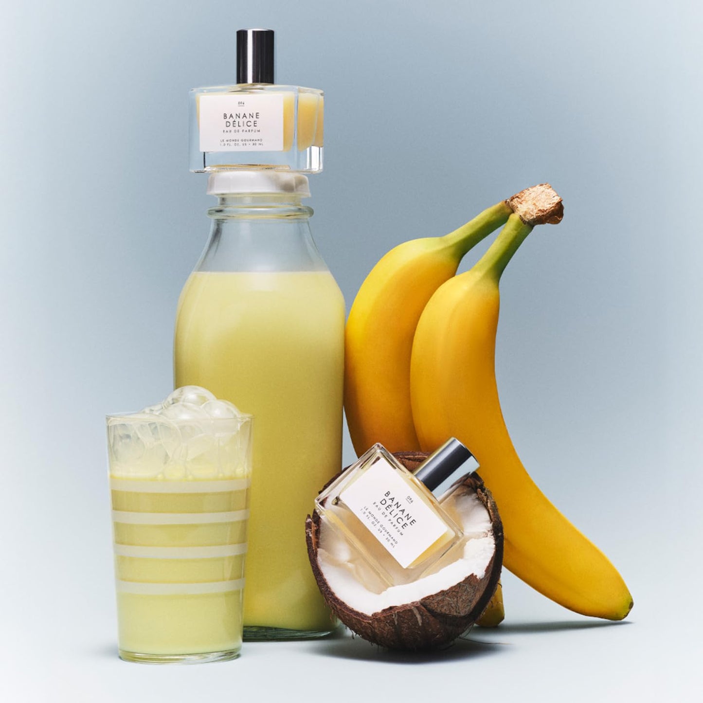 Le Monde Gourmand Banane Délice Eau de Parfum, Banana Milk & Whipped Vanilla Perfume, Gourmand Solar Fragrance for Women, Vegan & Cruelty Free, 1 fl Beauty & Personal Care Le Monde Gourmand