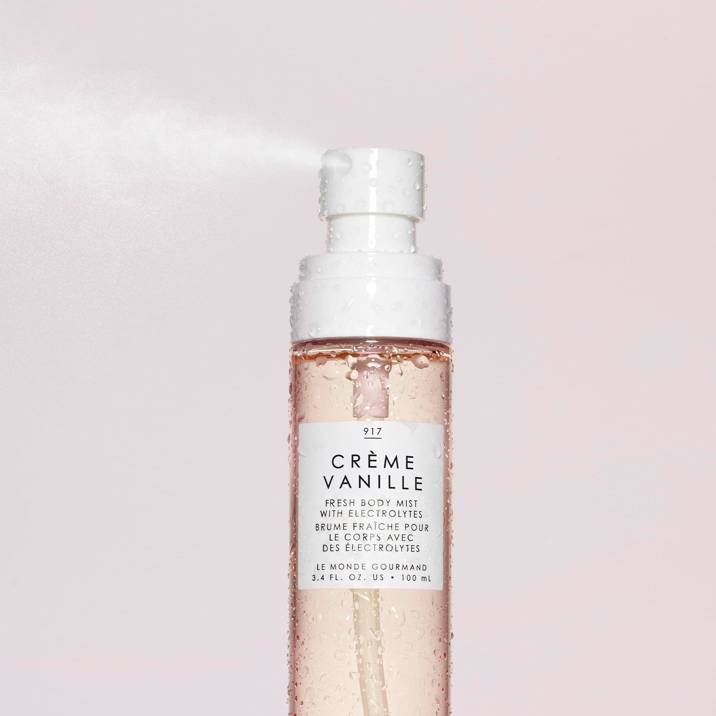 Le Monde Gourmand Crème Vanille Fresh Mist for Women, Hydrating Body Spray with Electrolytes, Vanilla Brown Sugar Amber Scent, Vegan & Cruelty Free Beauty & Personal Care Le Monde Gourmand