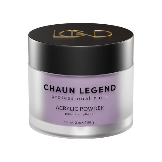 Chaun Legend Acrylic Powder, 2 Oz Long Lasting Salon Quality, Bubble Free, Self Leveling Professional Manicures, Fake Nails, Carving & Extensions, Ube