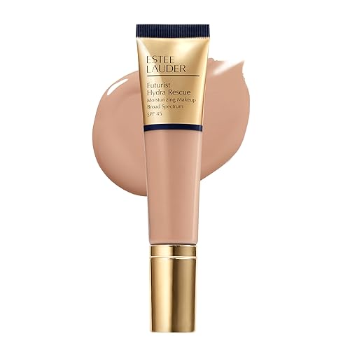Estée Lauder Futurist Hydra Rescue Moisturizing Foundation Makeup SPF 45 for a 12-Hour Glow, 1.2 Fl Oz, 3N2 Wheat Beauty & Personal Care Estée Lauder