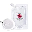 Transparent Lip Gloss ?Moisturize Lip Gloss Base, Lip Gloss Base Oil Material Lip Makeup Primers, Primer for DIY Handmade Lip Balms Lip Gloss Beauty & Personal Care Bericher