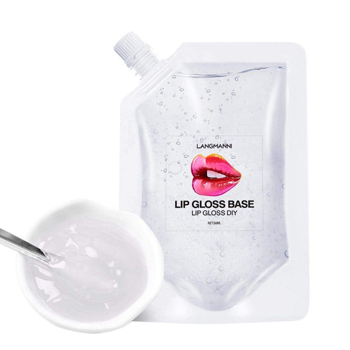 Transparent Lip Gloss ?Moisturize Lip Gloss Base, Lip Gloss Base Oil Material Lip Makeup Primers, Primer for DIY Handmade Lip Balms Lip Gloss Beauty & Personal Care Bericher