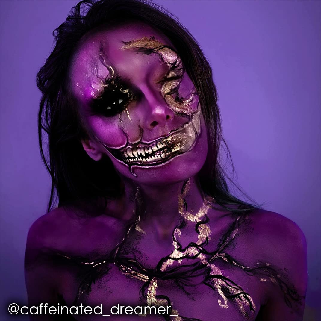 Mehron Makeup CreamBlend Stick | Face Paint, Body Paint, & Foundation Cream Makeup | Perfect for Halloween .75 oz (PURPLE) Beauty & Personal Care Mehron