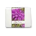 Nabila K Tea Time Glycerin Bar Soap | White Tea & Wild Bergamot Scent | Natural, Vegan, Hypoallergenic | 100% Vegetable Glycerin, Sulfate-Free Beauty & Personal Care Nabila K