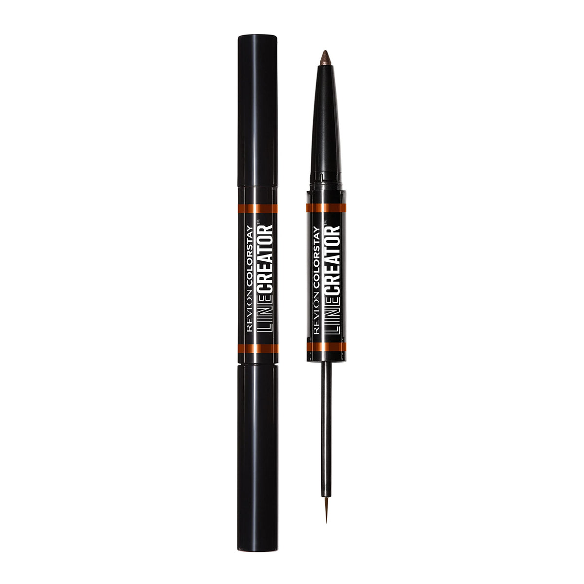 REVLON Liquid Eyeliner & Smoky Kohl Pencil, ColorStay Line Creator Eye Makeup, Waterproof & Transferproof, 152 Leathercraft, 0.004 oz Beauty & Personal Care REVLON