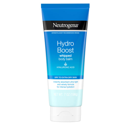 Neutrogena Hydro Boost Whipped Body Balm with Hyaluronic Acid, Hydrating for Dry to Extra Dry Skin, Lightweight, Daily Moisturizing, 7 Oz Beauty & Personal Care Neutrogena