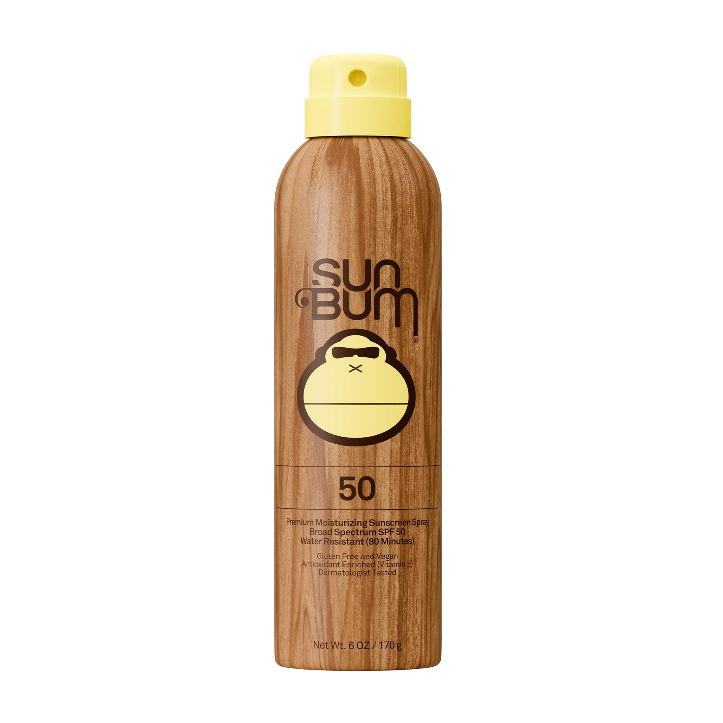 Sun Bum Original SPF 50 Sunscreen Body Spray - Broad Spectrum Moisturizing Sunscreen with Vitamin E - Hawaii 104 Act Compliant (Made without Beauty & Personal Care Sun Bum
