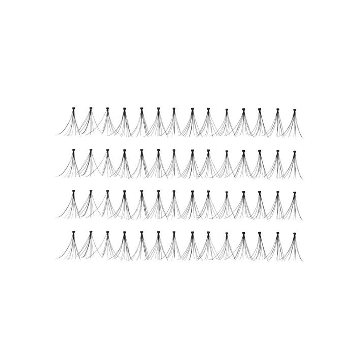Ardell Professional Individual Duralash Flares, Medium Black 56 individual lashes (Pack of 4) Beauty & Personal Care Ardell