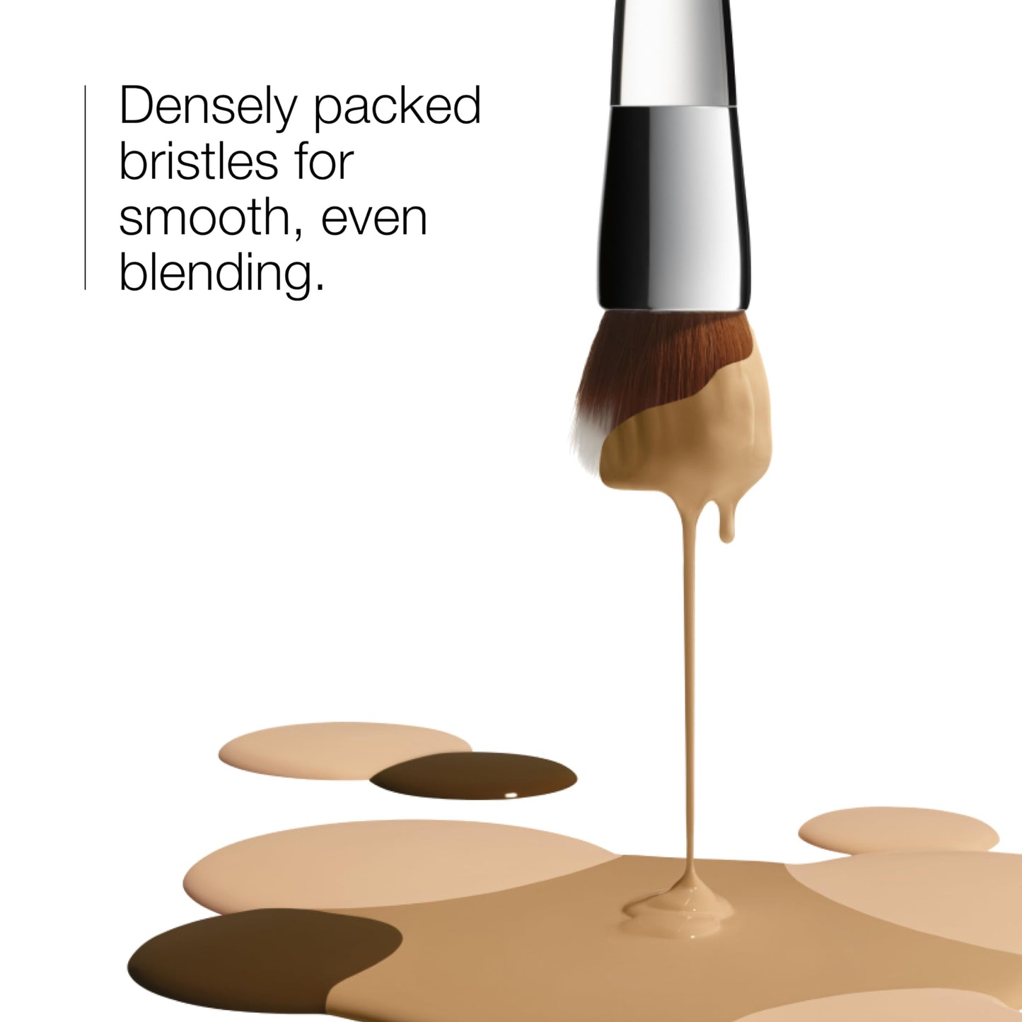 Clinique Versatile Blending Buffing Foundation Brush for Cream, Liquid, and Powder Foundation | Buildable Coverage Beauty & Personal Care Clinique
