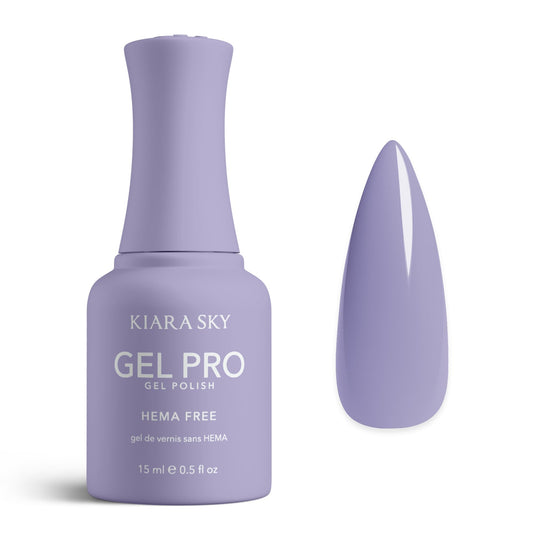 KIARA SKY Gel Pro HEMA-Free Gel Nail Polish | Full Coverage, 28+ Day Wear, Self-Leveling, UV/LED Soak-Off, 0.5 fl oz | Beet You To It! #054