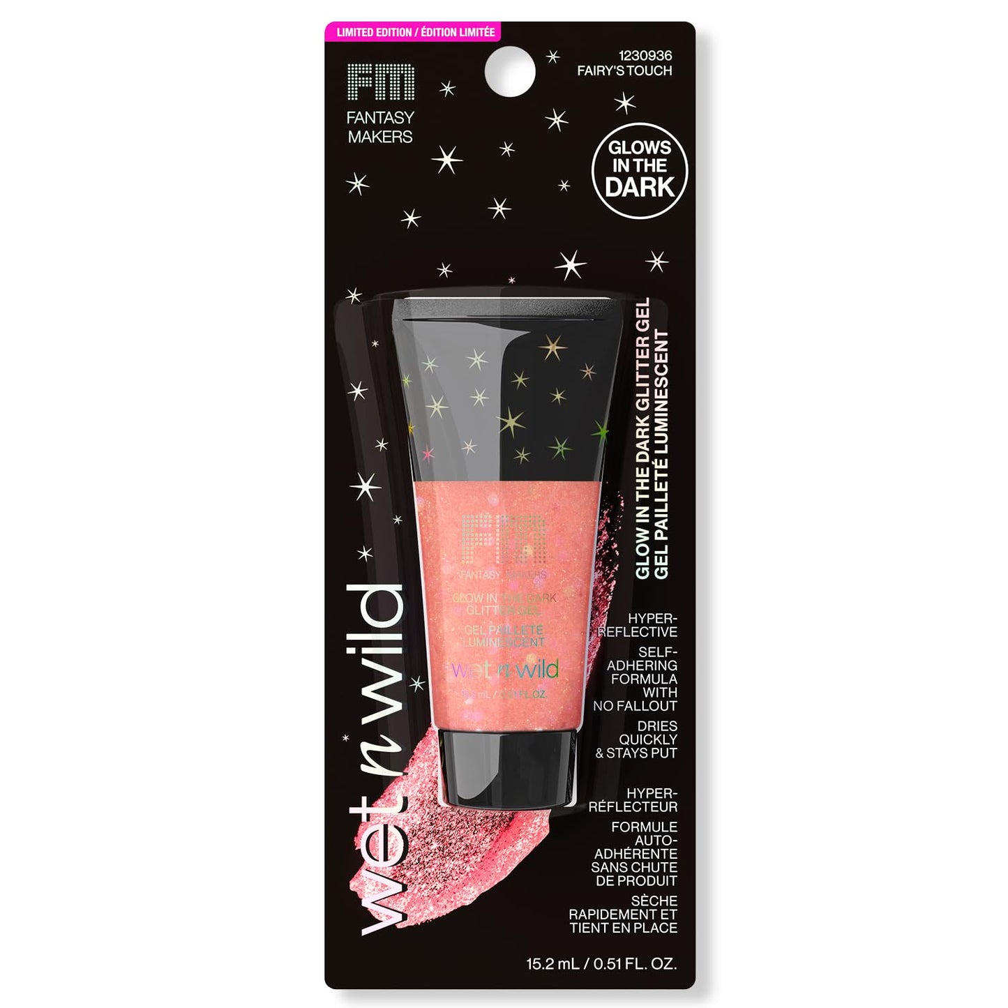 wet n wild Glow In The Dark Glitter Gel - Fairy's Touch Beauty & Personal Care wet n wild
