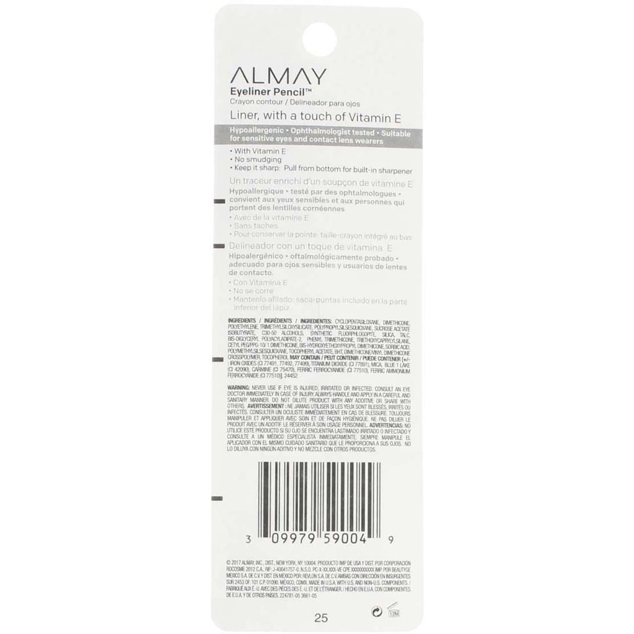 Almay Intense i-Color Liner, Black Raisin [209], 0.009 oz Beauty & Personal Care Almay