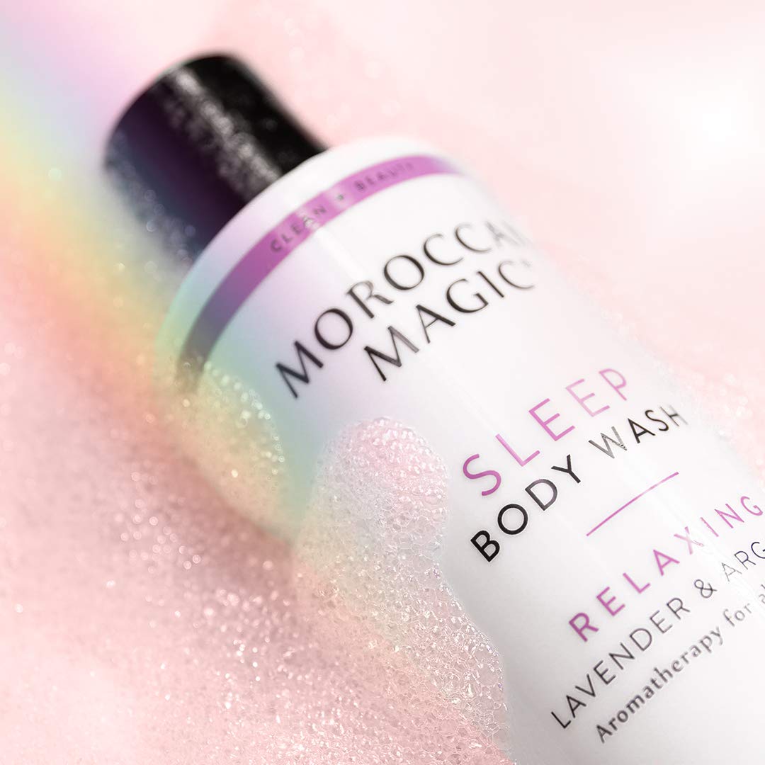 Moroccan Magic Sleep Body Wash | Clean Beauty | Sweet Lavender | Vegan | Cruelty-Free Beauty & Personal Care Moroccan Magic