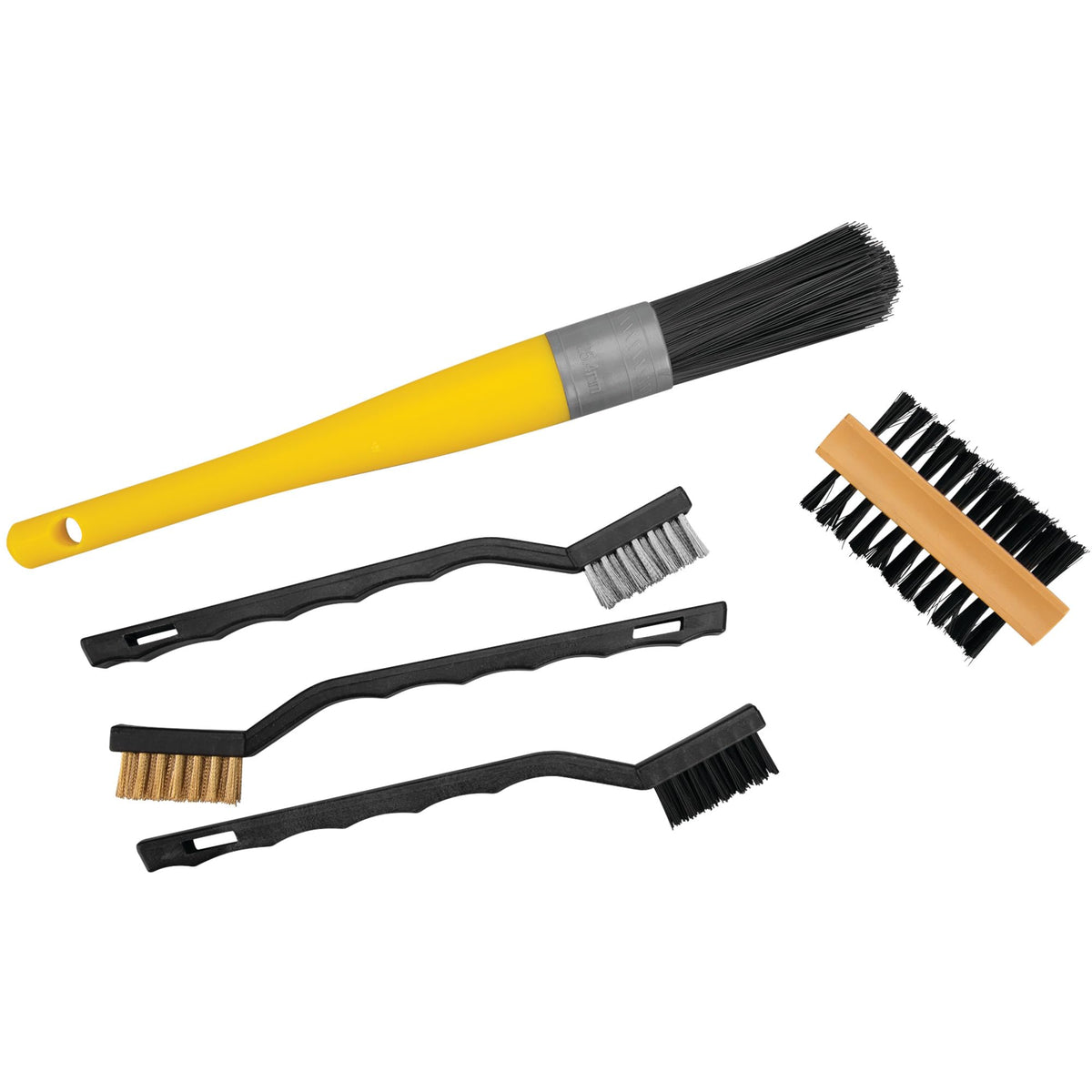 Performance Tool 1502 5-Piece Detail Cleaning Brush Set