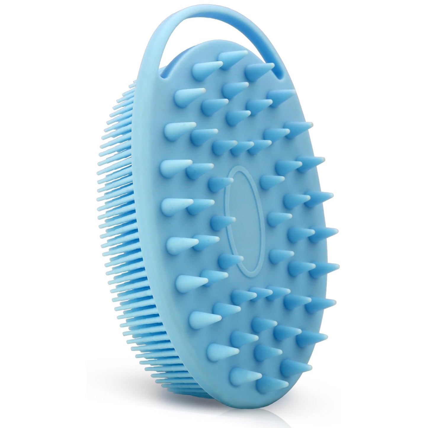 Upgrade 2 in 1 Bath and Shampoo Body Brush, Silicone Body Scrubber for Use in Shower, Exfoliating Body Brush, Premium Silicone Loofah, Head Scrubber Beauty & Personal Care WETANG
