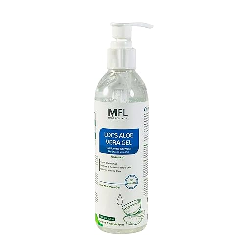 Locs Vegan Aloe Vera Soothing & Styling Gel | 8 oz Beauty & Personal Care MFL MADE FOR LOCS
