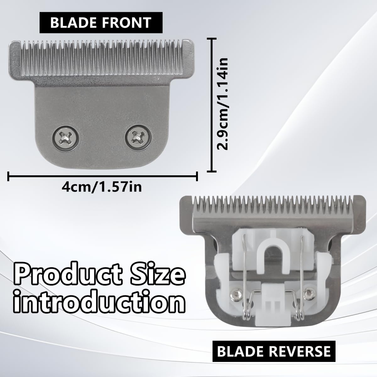 XSPANDER 2pcs Replacement Blades Fit for Wa hl Trimmer 9860, 9870, 9880, 9864, 9864SS, 9686, 9854L, 9876L, 9818L, 9884, 9886, 9888, 9937, 9994 Beauty and Personal Care XSPANDER