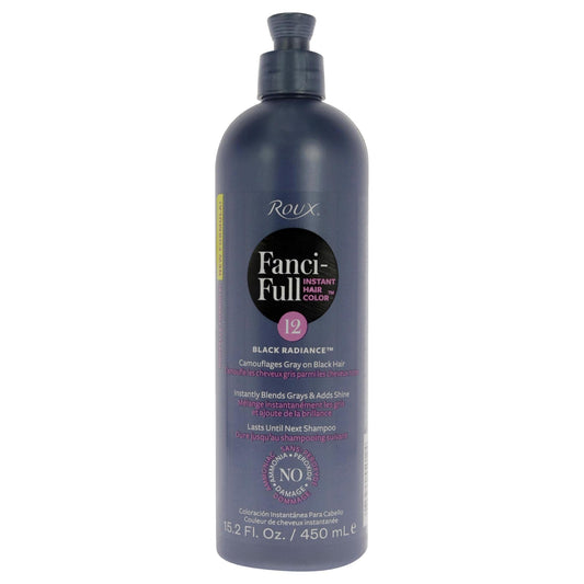 Roux Fanci-Full Rinse Instant Hair Color - 12 Black Radiance Hair Color Unisex 15.2 oz Beauty & Personal Care Roux