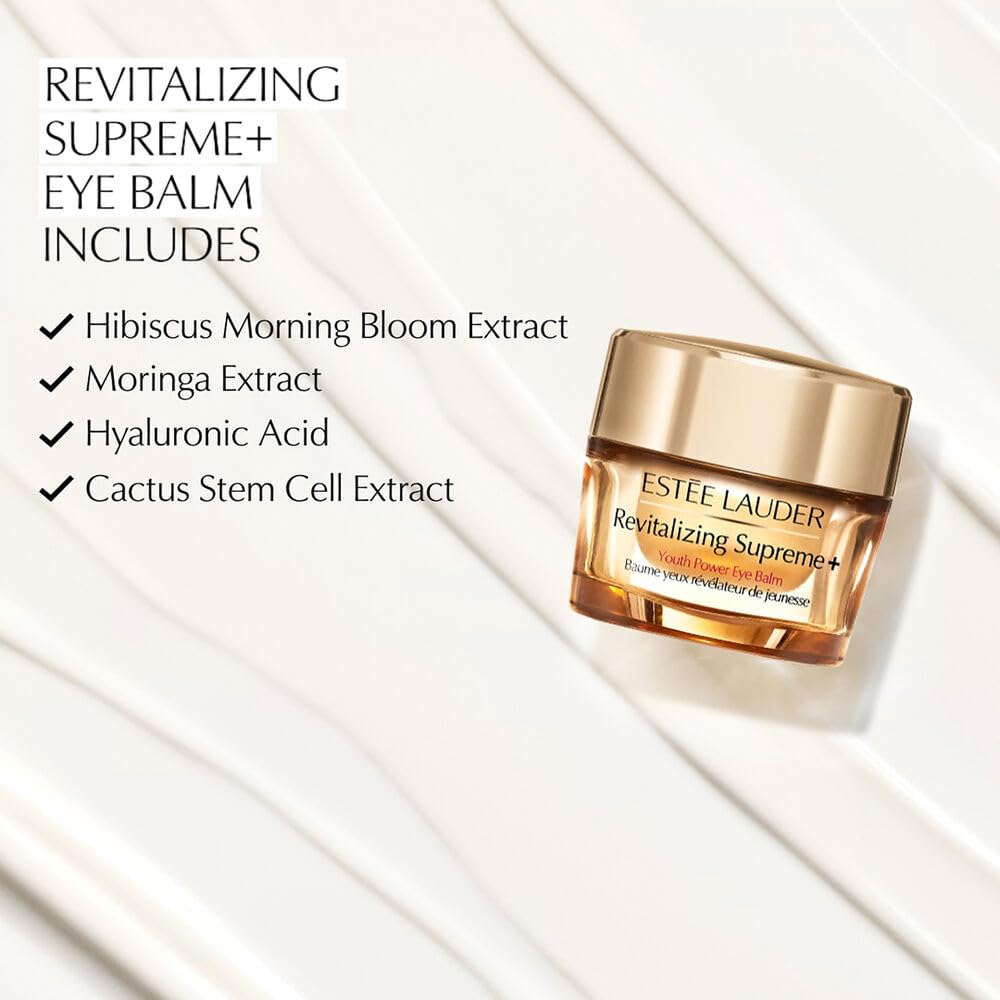 Estée Lauder Revitalizing Supreme+ Youth Power Hydrating Under Eye Balm with Hyaluronic Acid, 0.5 Ounce Beauty & Personal Care Estée Lauder