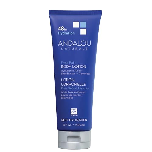 Andalou Naturals Body Lotion, Deep Hydration Lotion for Dry Skin, Ultra-Nourishing Skin Care with Hyaluronic Acid & Ceramides, Body Cream for Softer Beauty & Personal Care Andalou Naturals