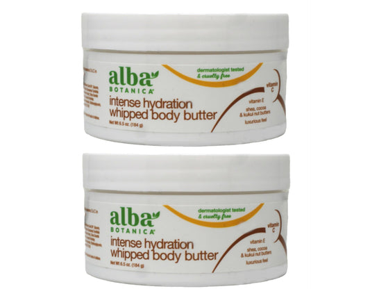 Alba Botanica Kukui Nut Body Cream, 6.5-Ounce Bottle (Pack of 2) Beauty & Personal Care Alba Botanica