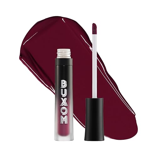 Buxom Full-On Plumping Liquid Matte Lipstick, Plum Queen Beauty & Personal Care Buxom