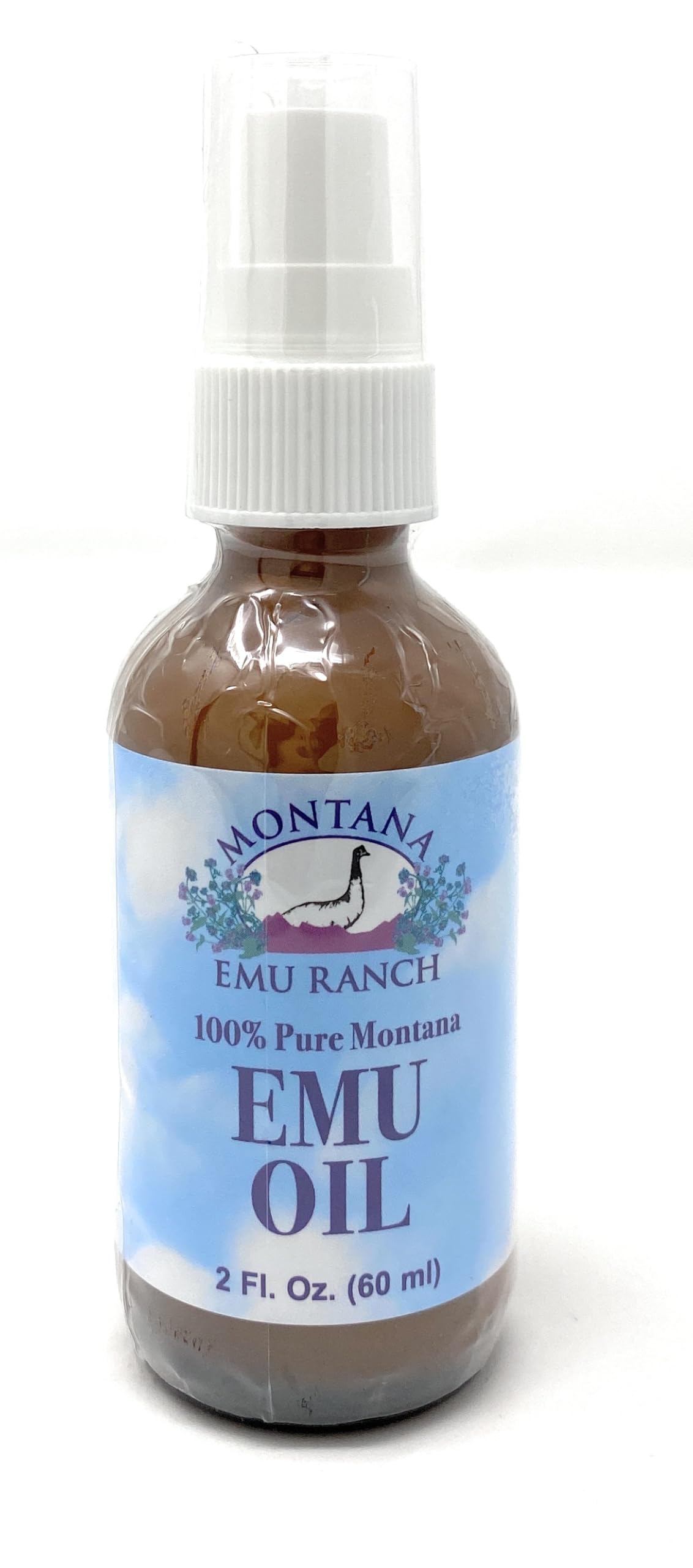 100% Pure Montana Emu Oil Montana Emu Ranch Co. 2 oz Liquid Beauty & Personal Care Montana Emu Ranch