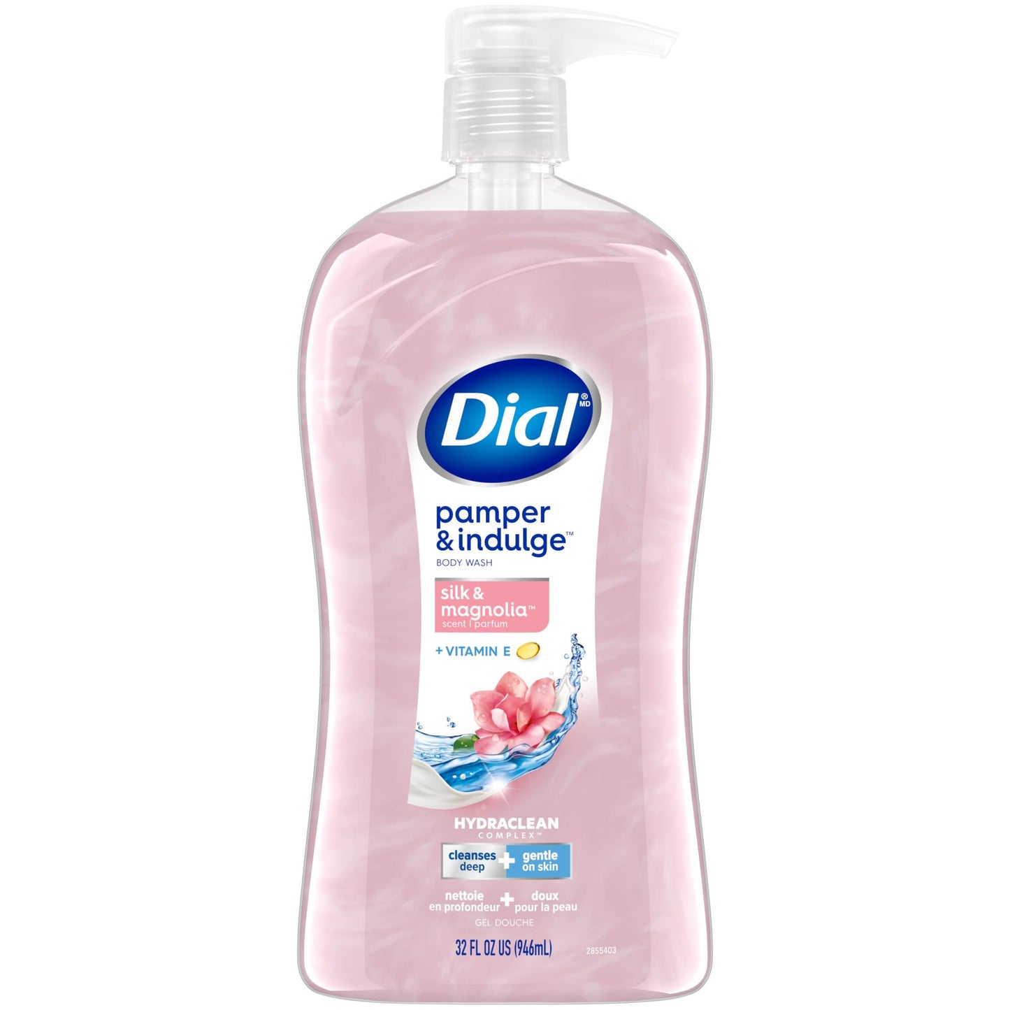 Dial Body Wash, Pamper & Indulge, Silk & Magnolia, 32 fl oz Beauty & Personal Care Dial