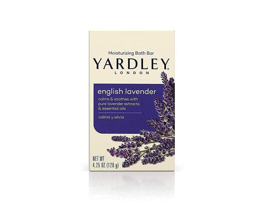 Yardley London English Lavender 4 Bar 4.25 oz (Packaging may vary) Beauty & Personal Care Yardley