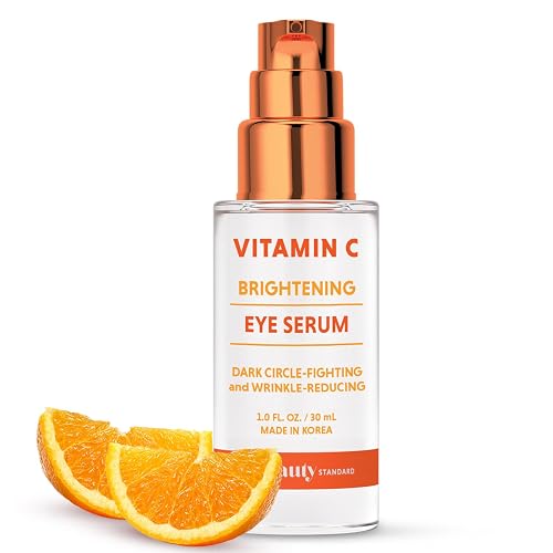 The Beauty Standard Vitamin C Under Eye Serum - Anti-Aging, Reduces Puffiness, Dark Circles & Wrinkles, Hydrating - Dermatologist Tested, Korean Skin Beauty & Personal Care The Beauty Standard