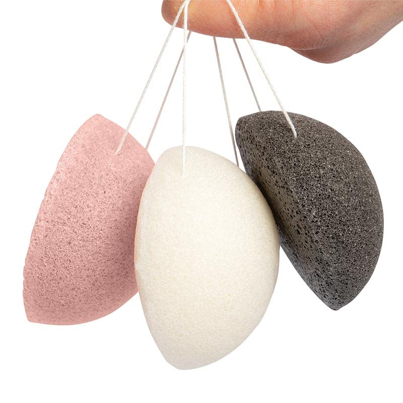 Bella Sleep + Spa Facial Self Care Boxed Konjac Sponge, 3.5-Inch, Blush Beauty and Personal Care Bella Sleep + Spa