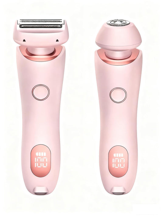Bikini Trimmer for Women, 3 in 1 Electric Painless Hair Remover IPX7 Body Groomer for Face, Bikini Underarm, Cordless Portable for Travel Beauty and Personal Care Marhynchus