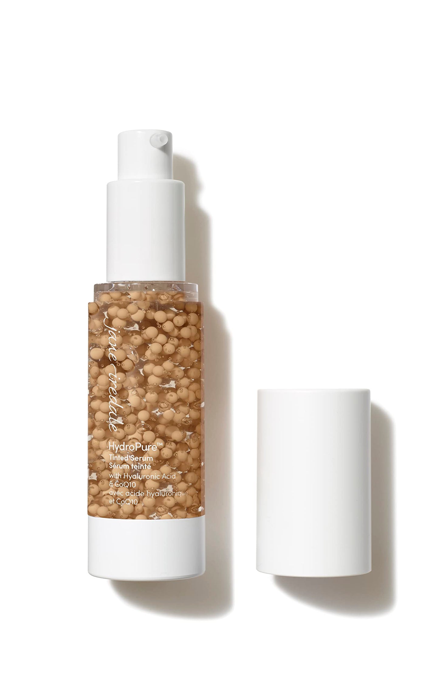 jane iredale HydroPure Tinted Serum, Hydrating, Sheer-Coverage Formula Helps Plump, Soothe, Blur Lines and Even Skin Tone with Hyaluronic Acid + CoQ10 Beauty & Personal Care jane iredale