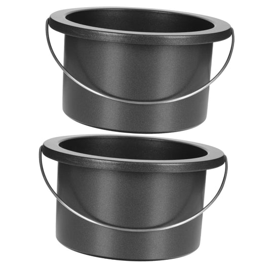 ABOOFAN 2pcs Wax Melting Container Bowl Non-stick Aluminum Inner Pot for Hair Removal Wax Heater Accessory for Home and Salon Waxing Beauty and Personal Care ABOOFAN