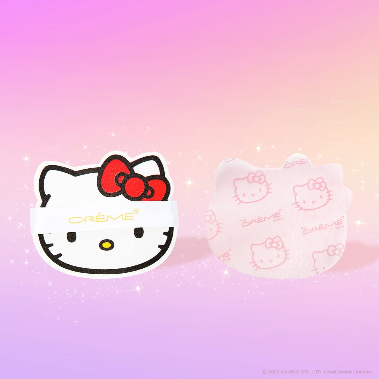 The Creme Shop Hello Kitty Mattifying Blotting Paper + Reusable Mirror Compact (Limited Edition), Pack of 1, 1.0 Count Beauty & Personal Care The Crème Shop