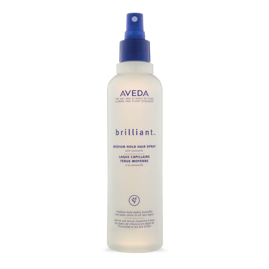 Aveda Brilliant Medium Hold Hair Spray | Non-Aerosol Spray | Anti-Humidity | Adds Shine | for All Hair Types, 8.5 Fl Oz Beauty & Personal Care Aveda