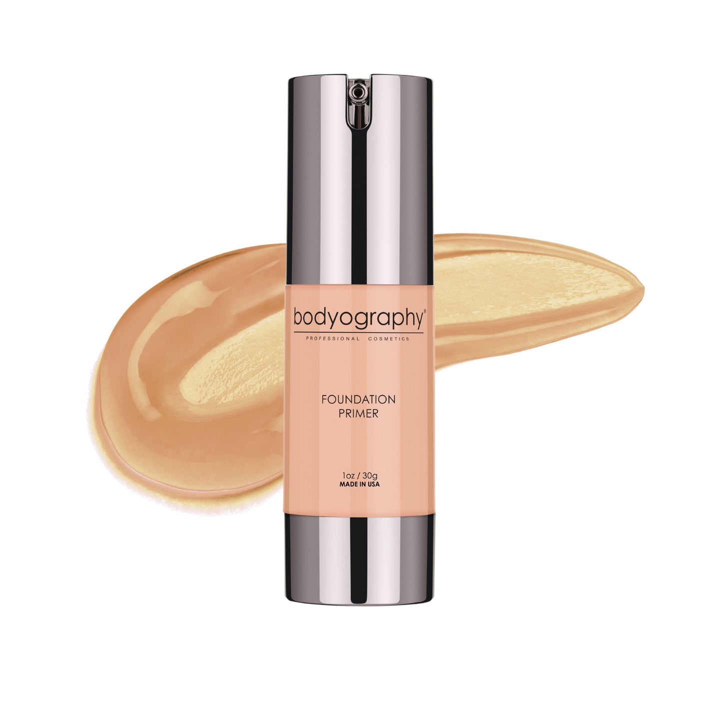BODYOGRAPHY - Foundation Primer (Neutral): Flawless Anti-Aging Salon Makeup Primer w/Vitamin E, A, Jojoba, Grapeseed Oil | Control Shine | Beauty & Personal Care Bodyography