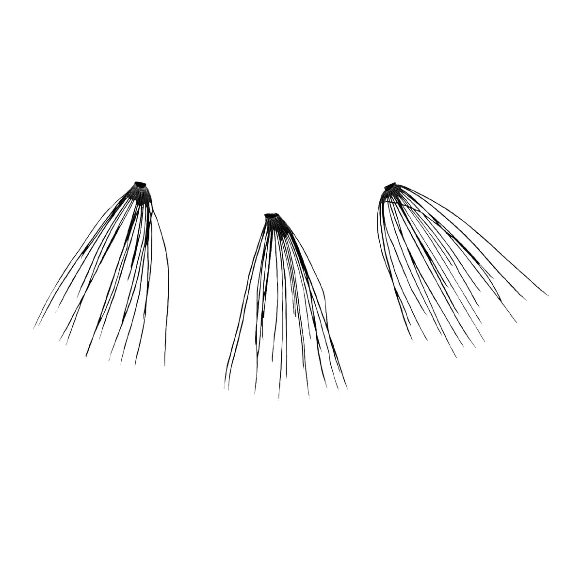 iENVY False Eyelashes Deep C Curl Individual Lashes Natural Finish Eyelash (Long) Beauty & Personal Care i•ENVY